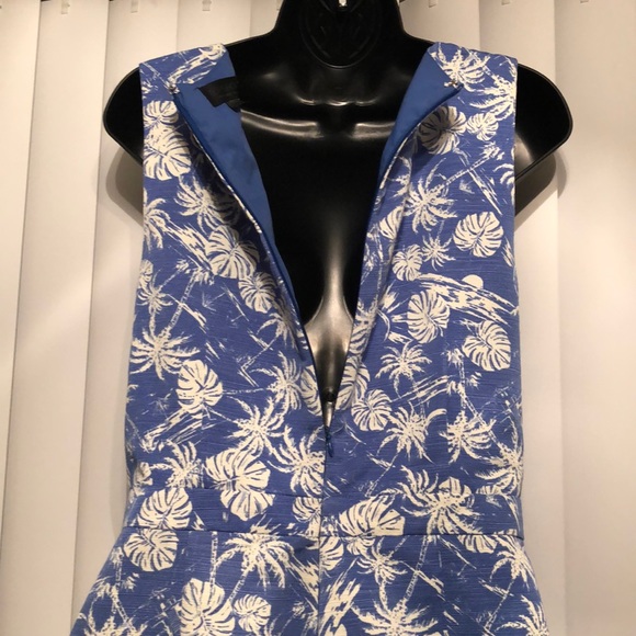 💠Baby blue💠and white linen skort romper - Picture 7 of 7